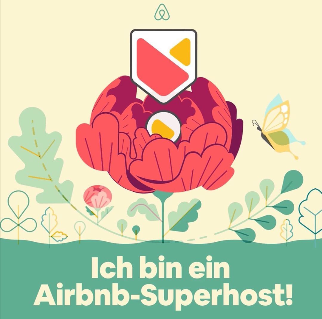 Ich bin ein Airbnb Superhost