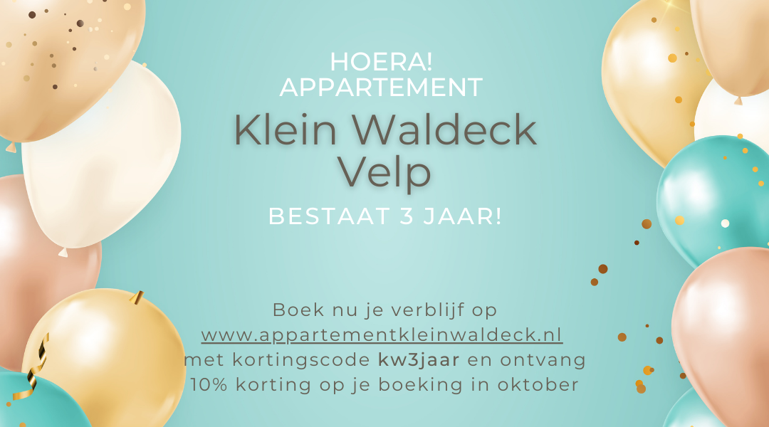 Appartement Klein Waldeck 3 jaar (1200 x 600 px)